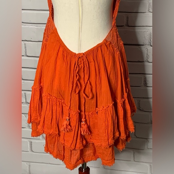 Free People 200 Degrees Lace Embellished Mini Dress - Picture 9 of 10